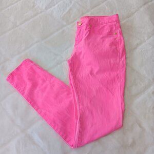 Rock & Republic pink acid washed jeans size 6